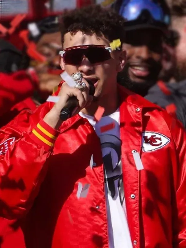 Patrick Mahomes Victory Parade Jacket