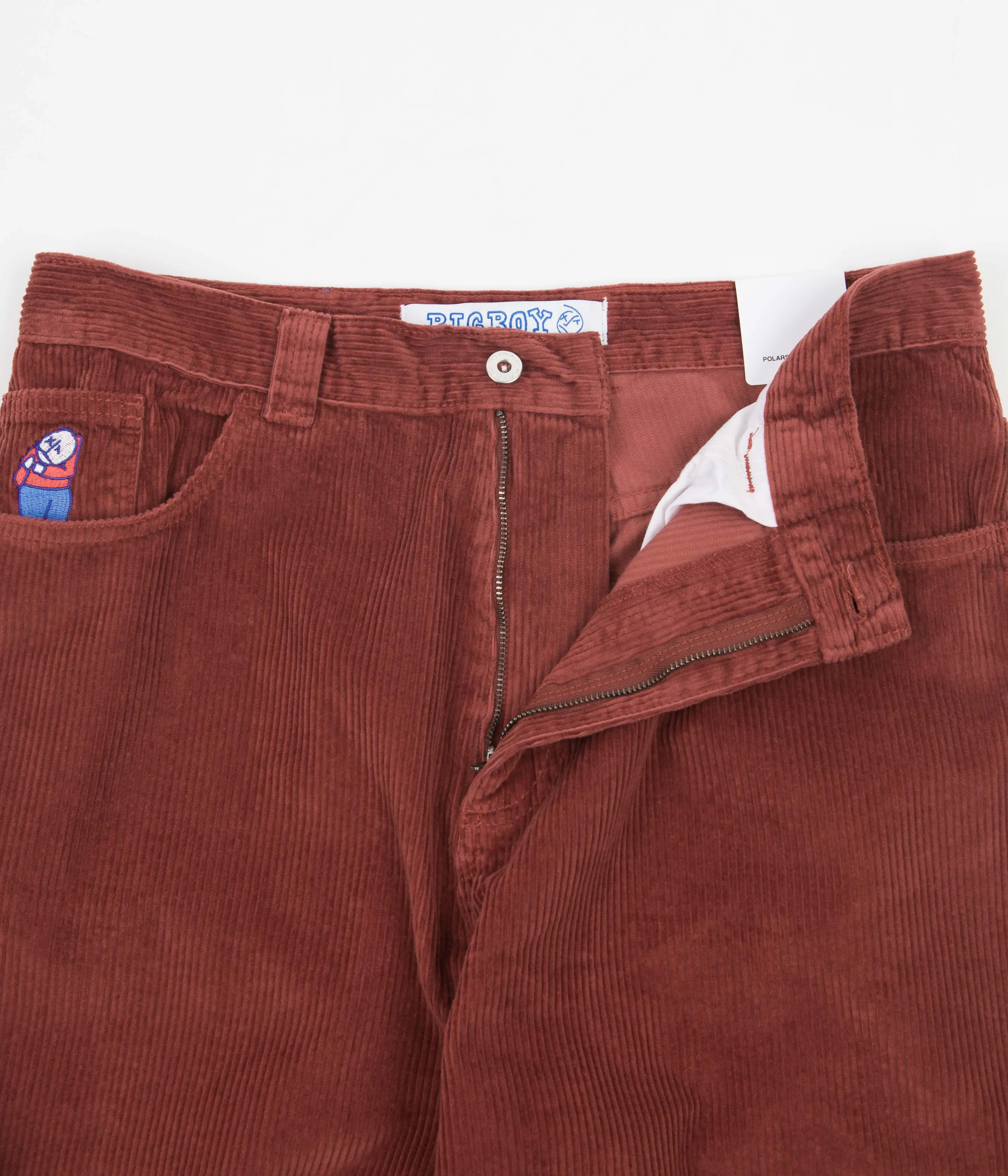 Polar Big Boy Cord Pants - Rust