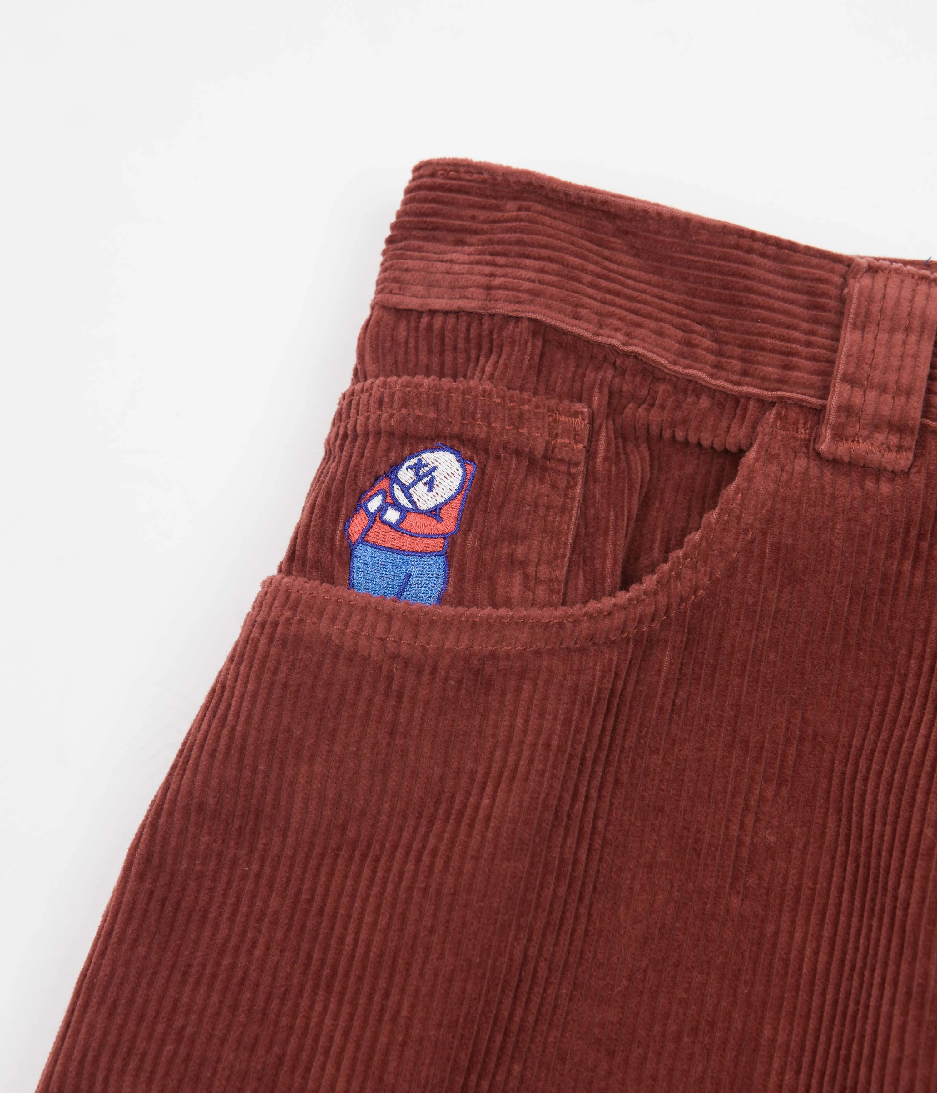 Polar Big Boy Cord Pants - Rust