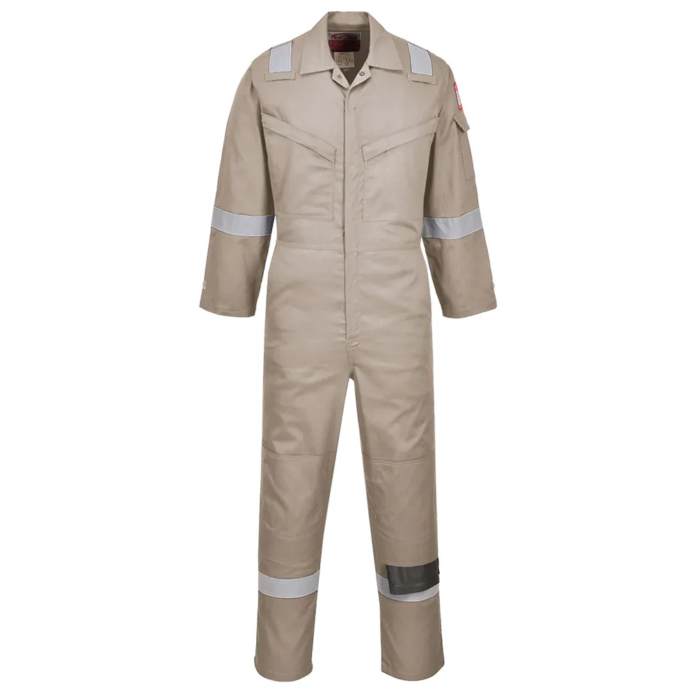 Portwest Flame Resistant Super Light Weight Anti-Static Coverall
