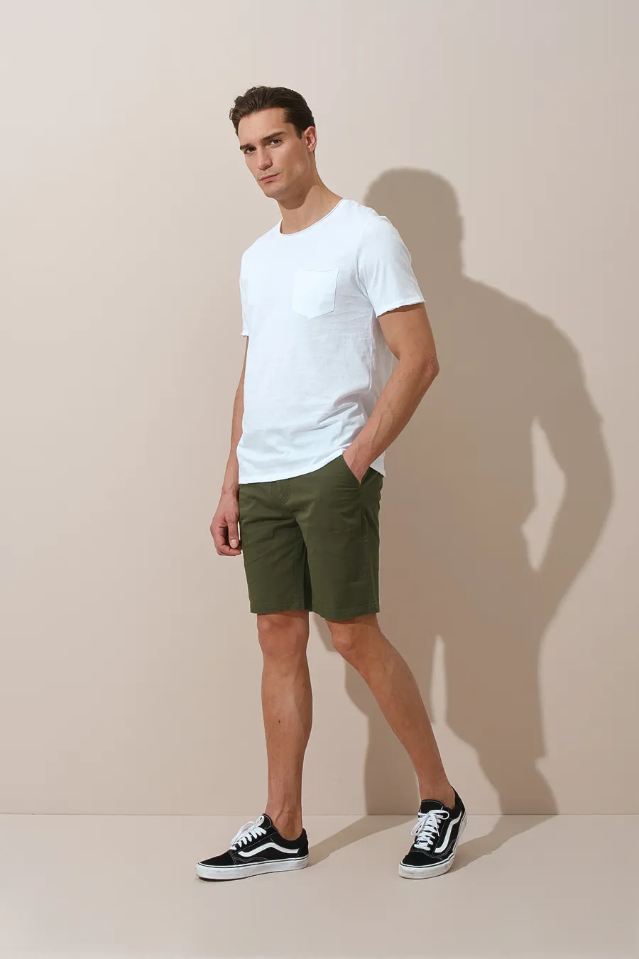 Pull-On Chino Shorts
