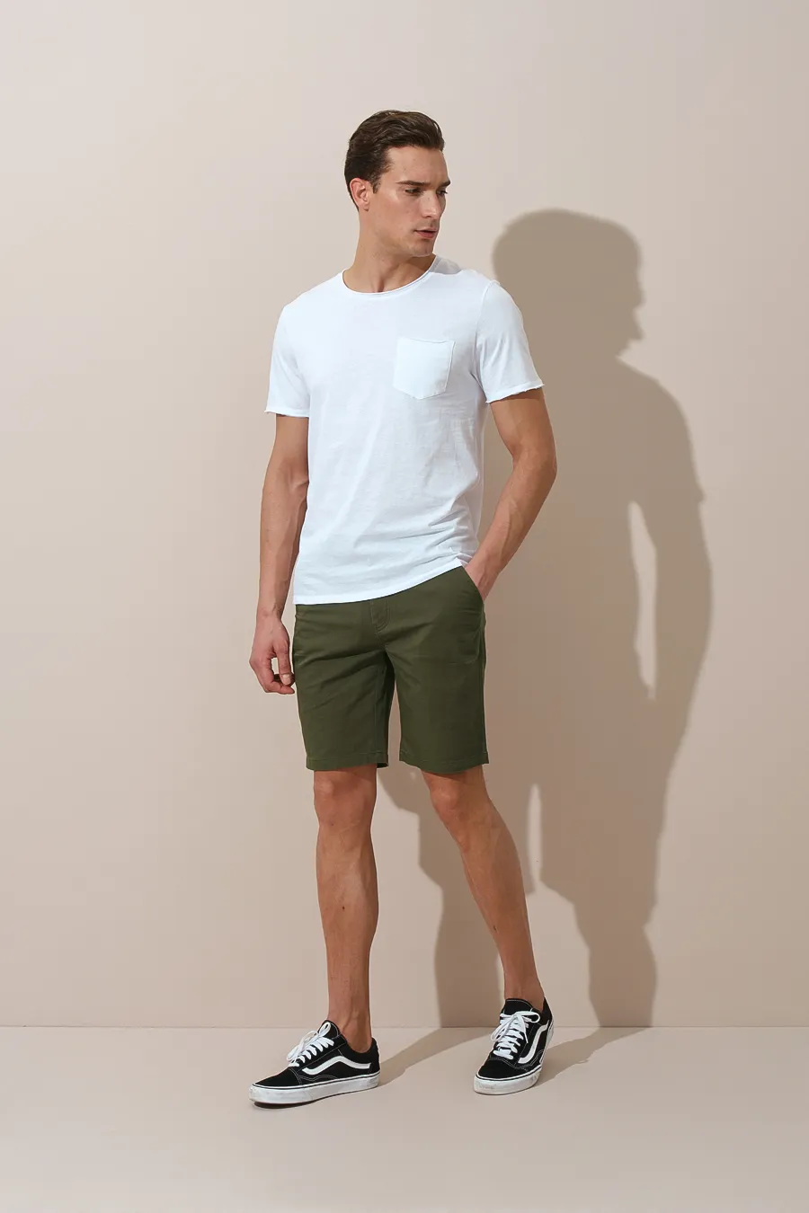 Pull-On Chino Shorts