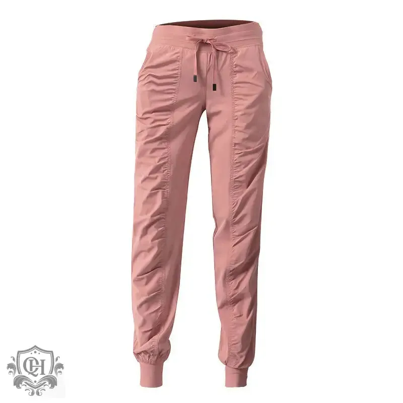 Quick-Dry Pleated Sporty Fit Pants