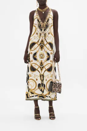 RACER BACK DRESS WITH HARDWARE SEA CHARM