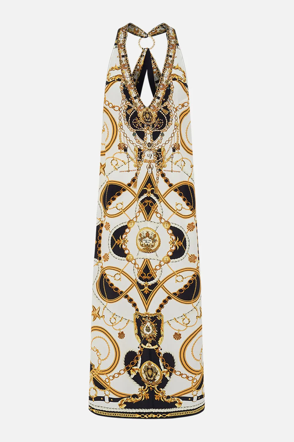 RACER BACK DRESS WITH HARDWARE SEA CHARM