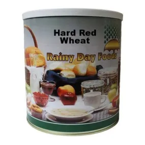Rainy Day Foods Hard Red Wheat Natural 6 (Case of Six) #10 Cans - 150 Servings