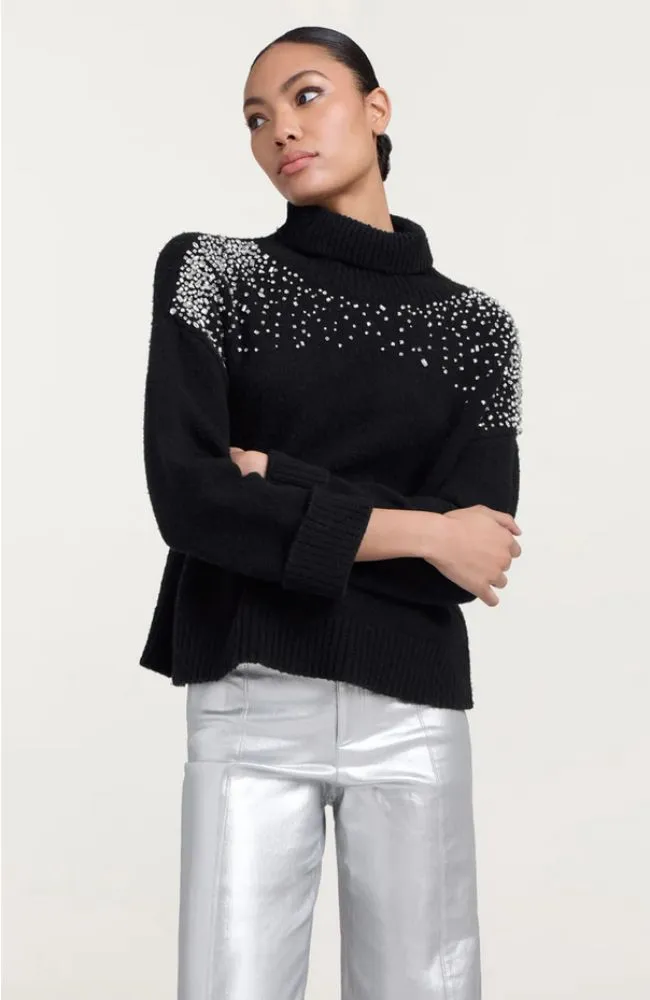 Rhinestone Alani Turtleneck
