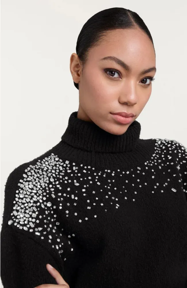 Rhinestone Alani Turtleneck