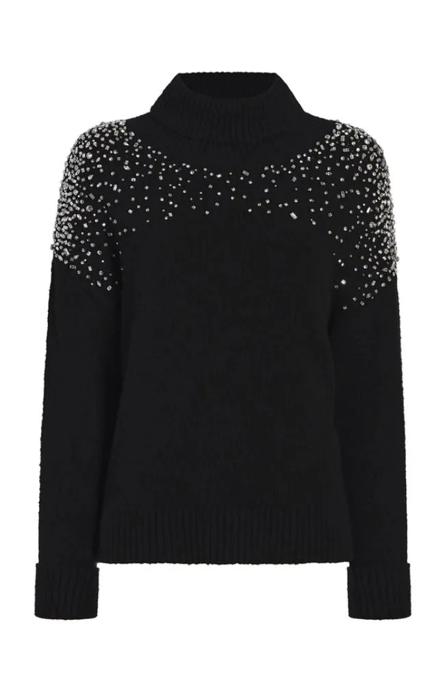 Rhinestone Alani Turtleneck