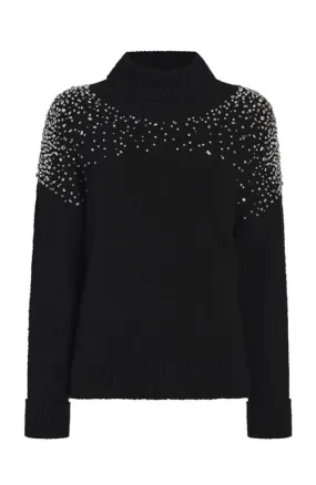 Rhinestone Alani Turtleneck
