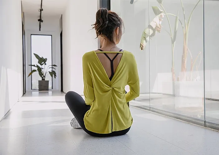 Ruched Long Sleeve Top (preorder/ 4 colours)