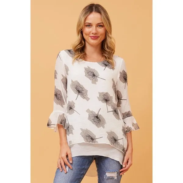 RUMI DOUBLE LAYER TUNIC TOP