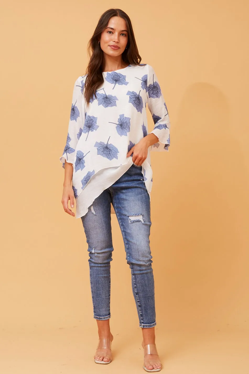 RUMI DOUBLE LAYER TUNIC TOP