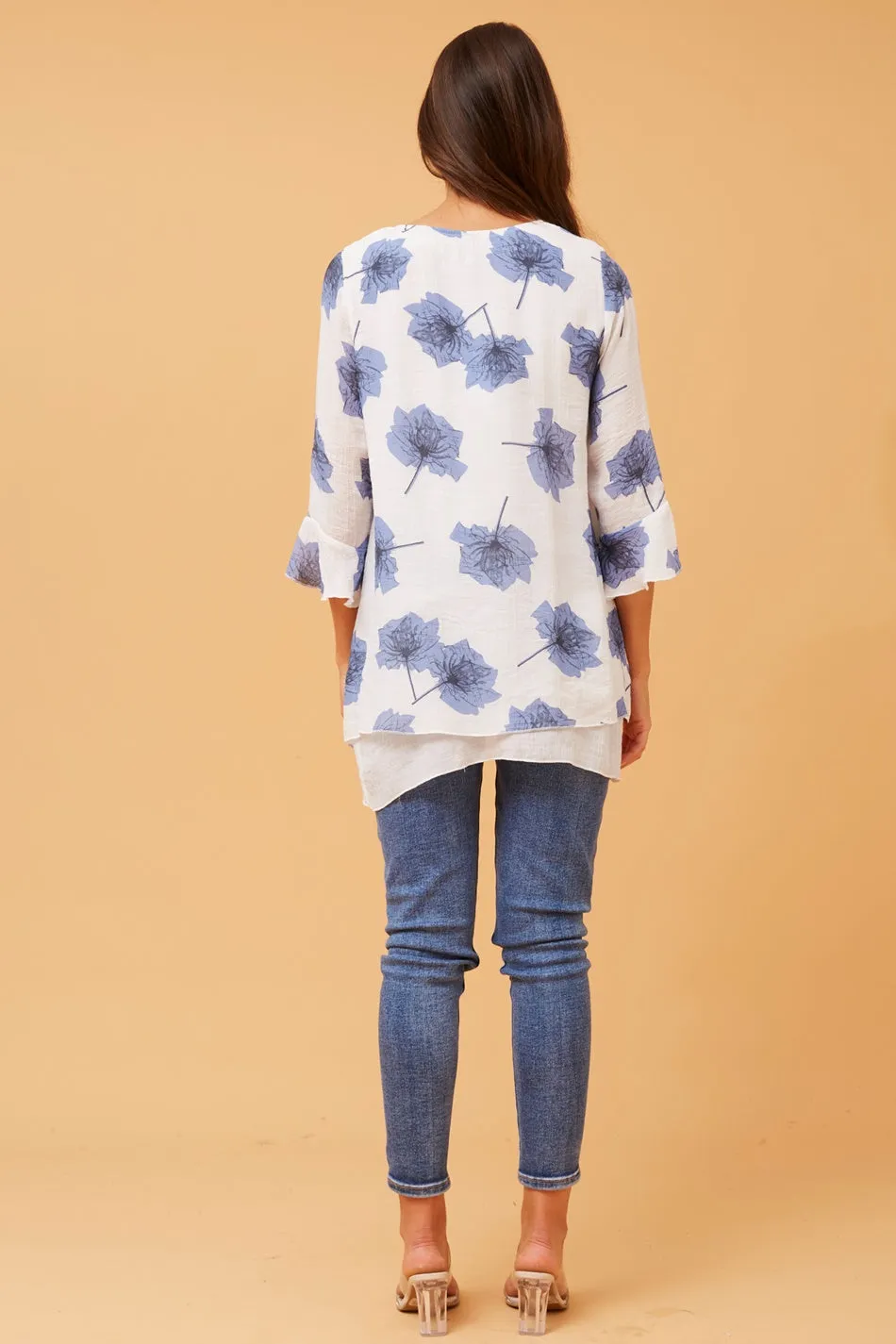 RUMI DOUBLE LAYER TUNIC TOP