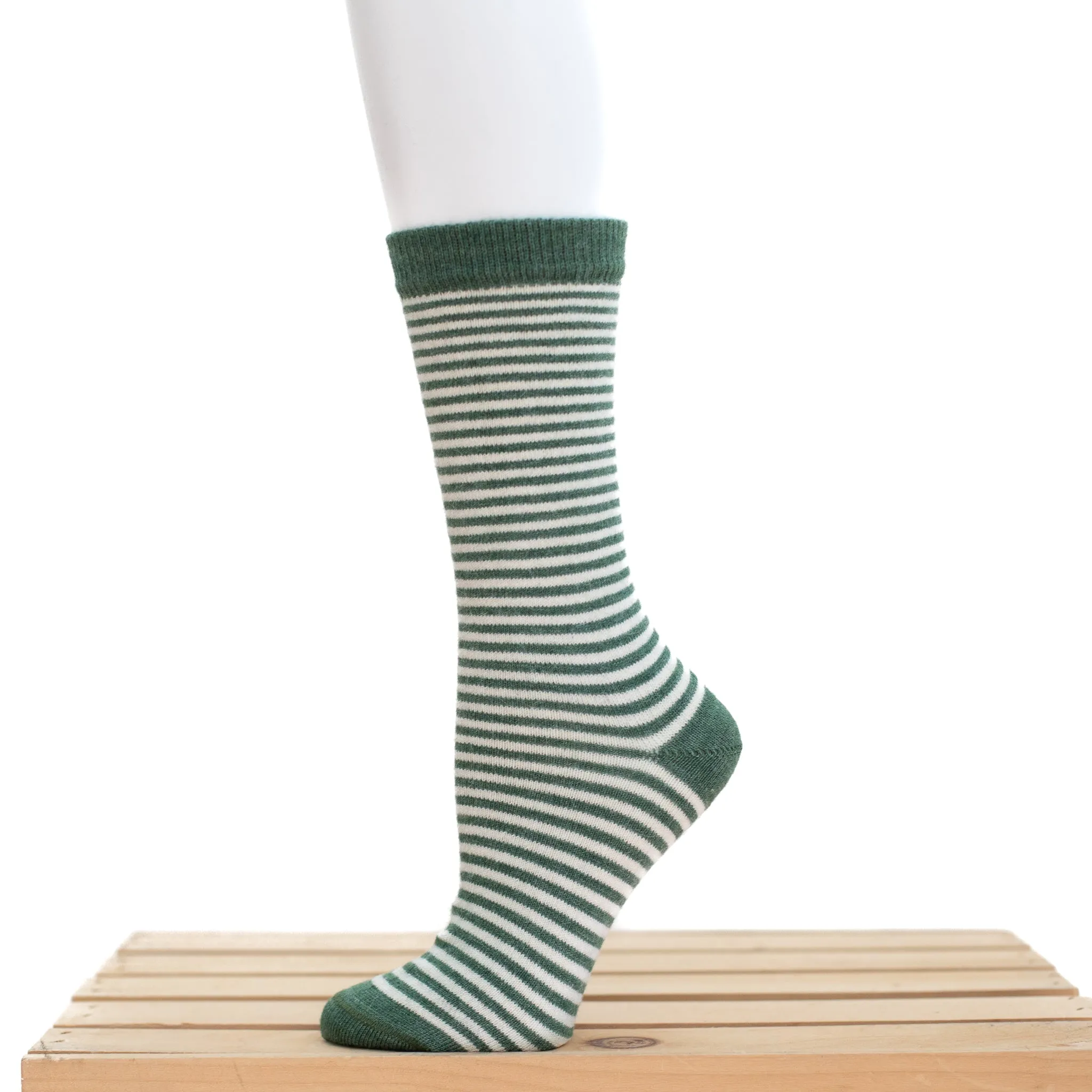 Samantha Holmes Stripey Alpaca Socks