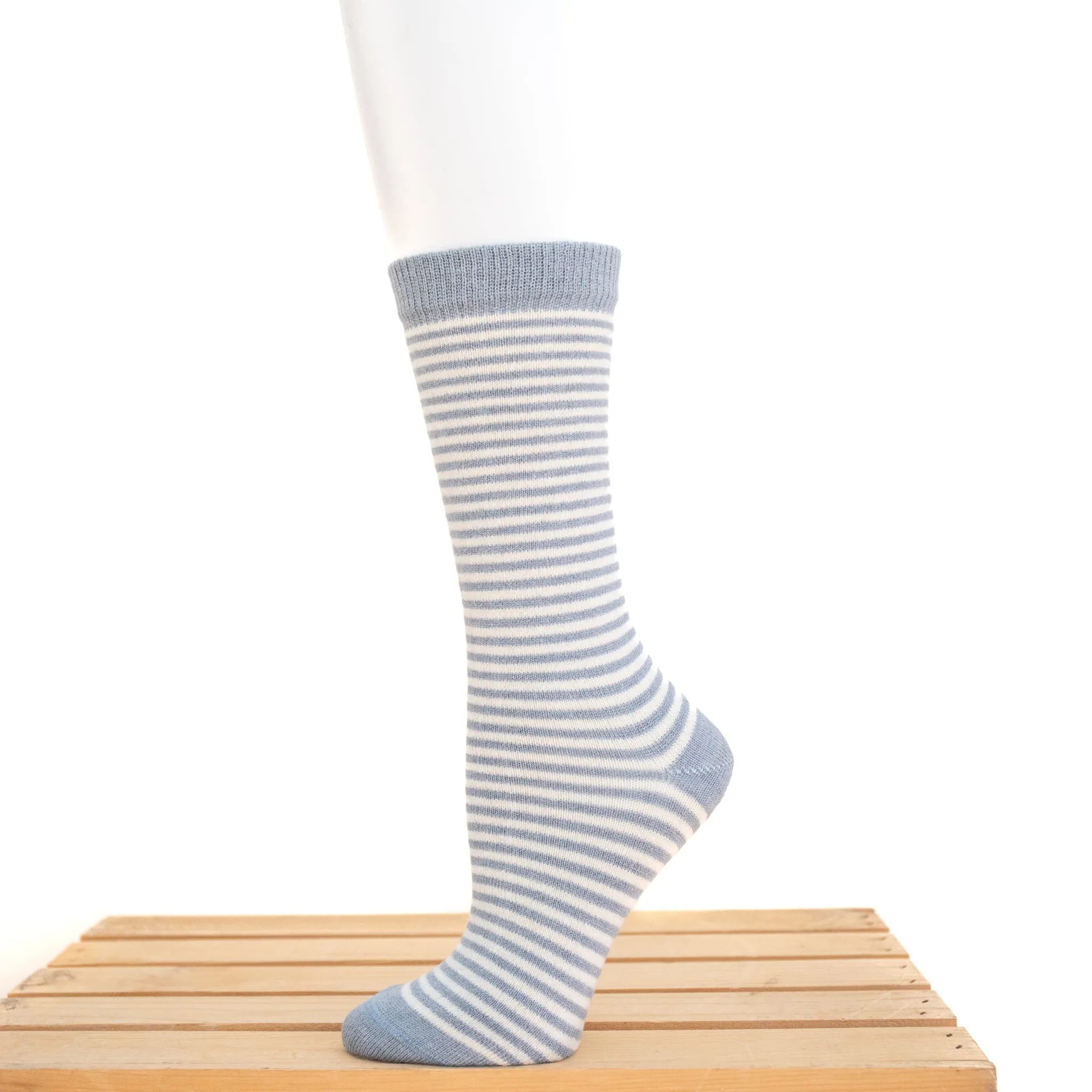 Samantha Holmes Stripey Alpaca Socks