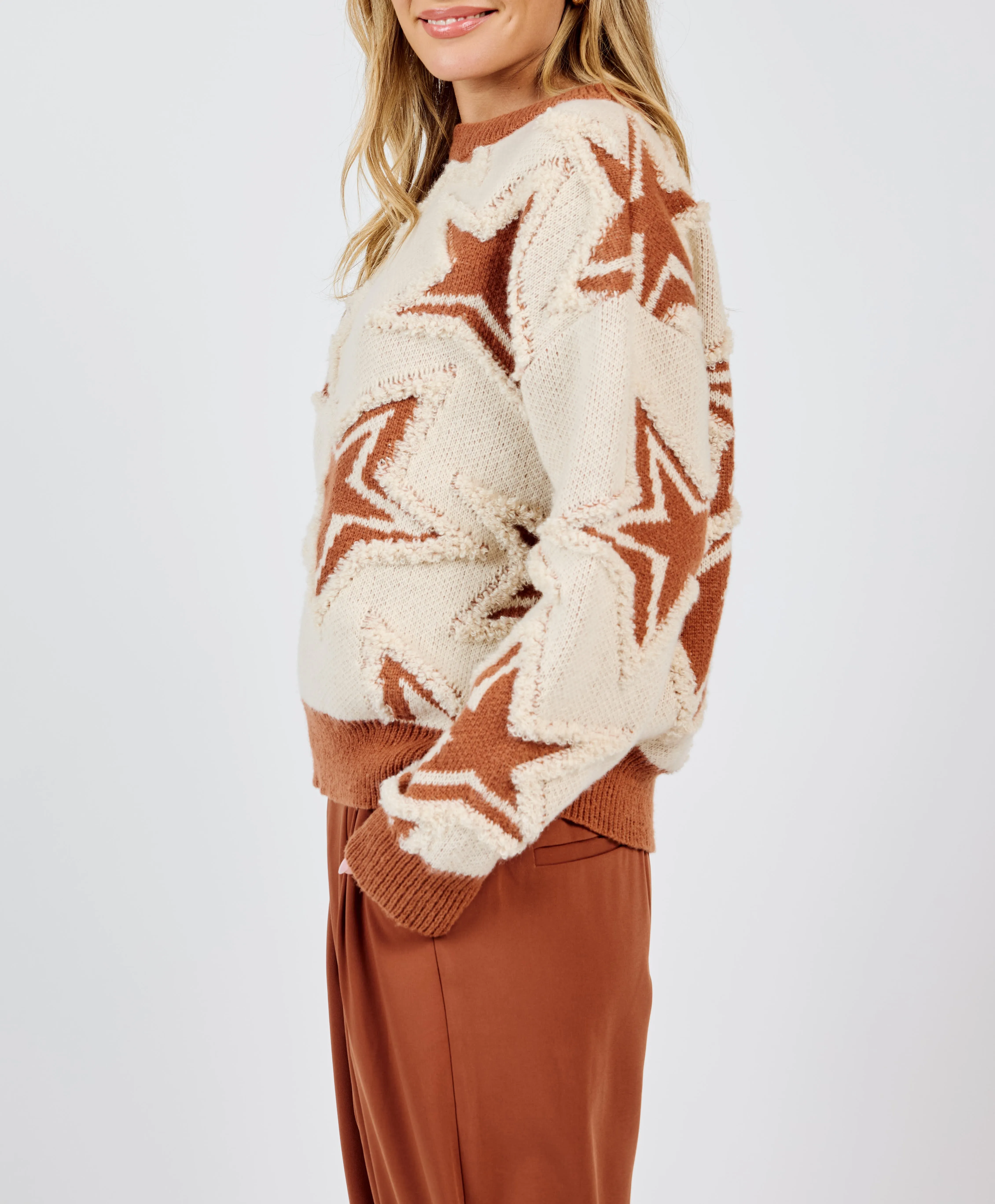 Show Time Star Instarsia Sweater