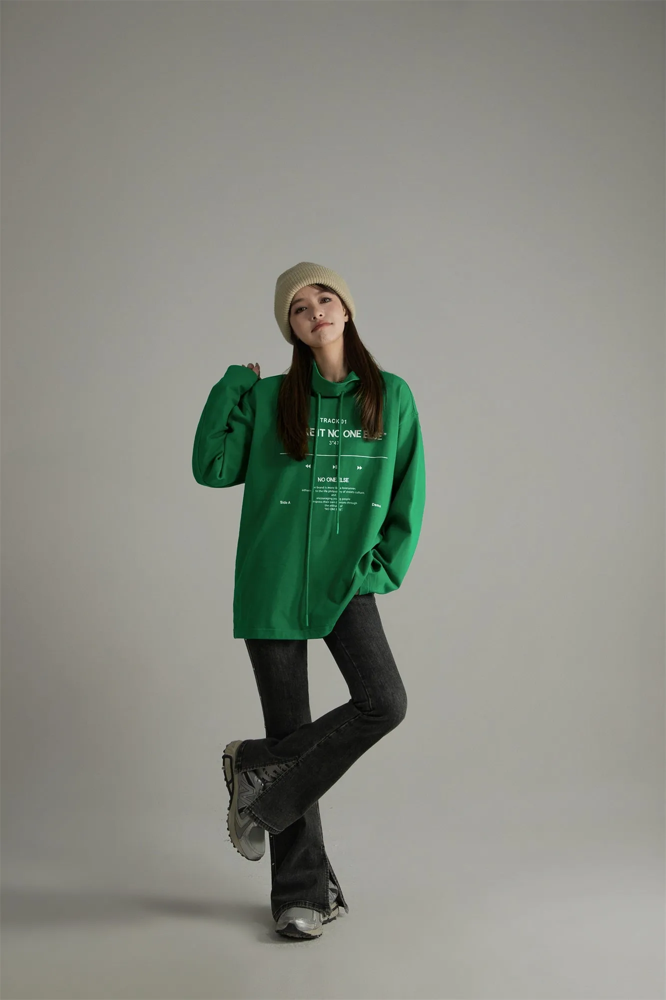 Soundtrack Wide Turtleneck Sweatshirt