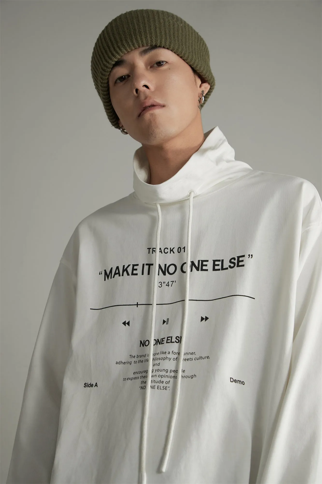 Soundtrack Wide Turtleneck Sweatshirt