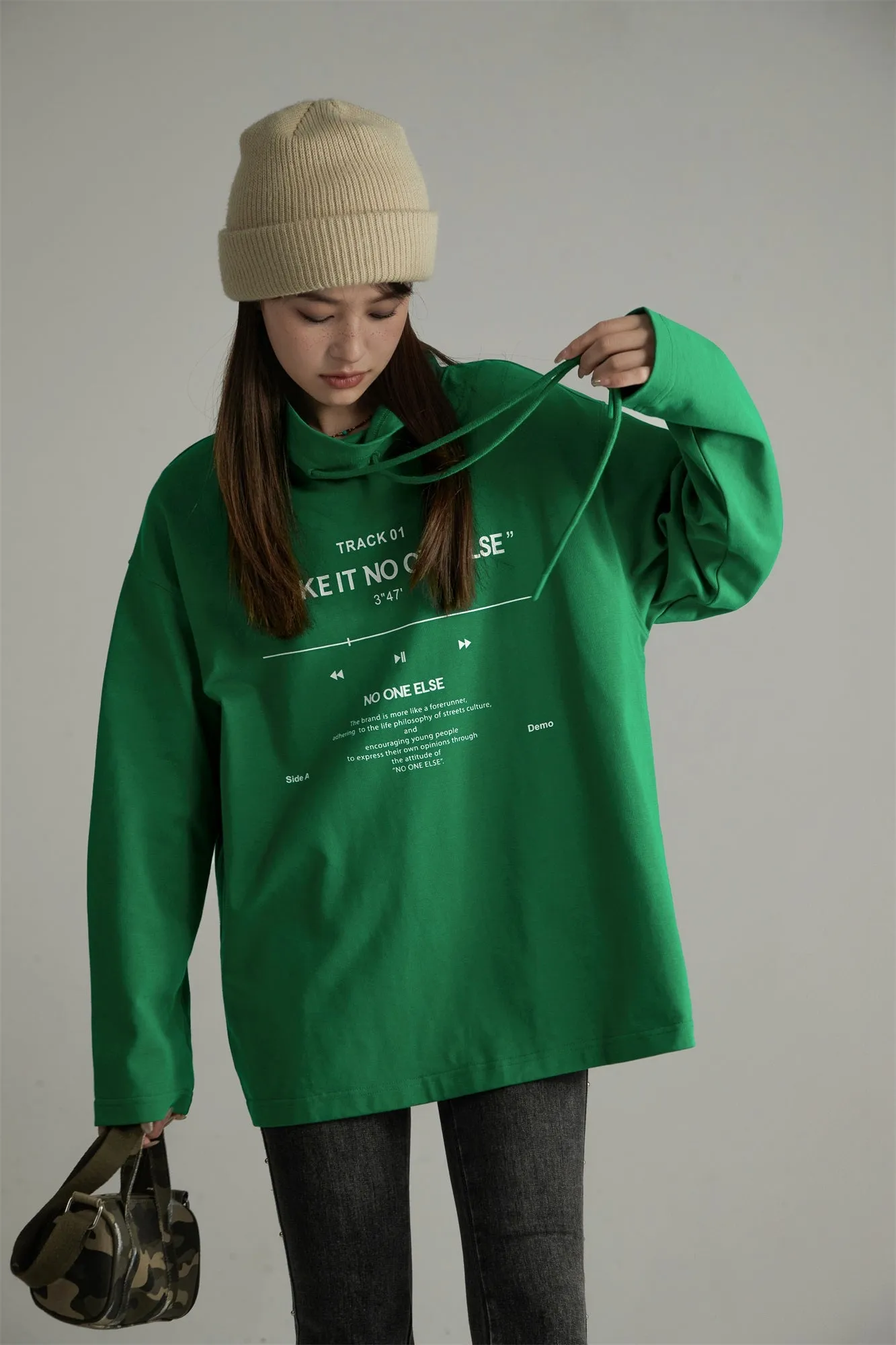 Soundtrack Wide Turtleneck Sweatshirt
