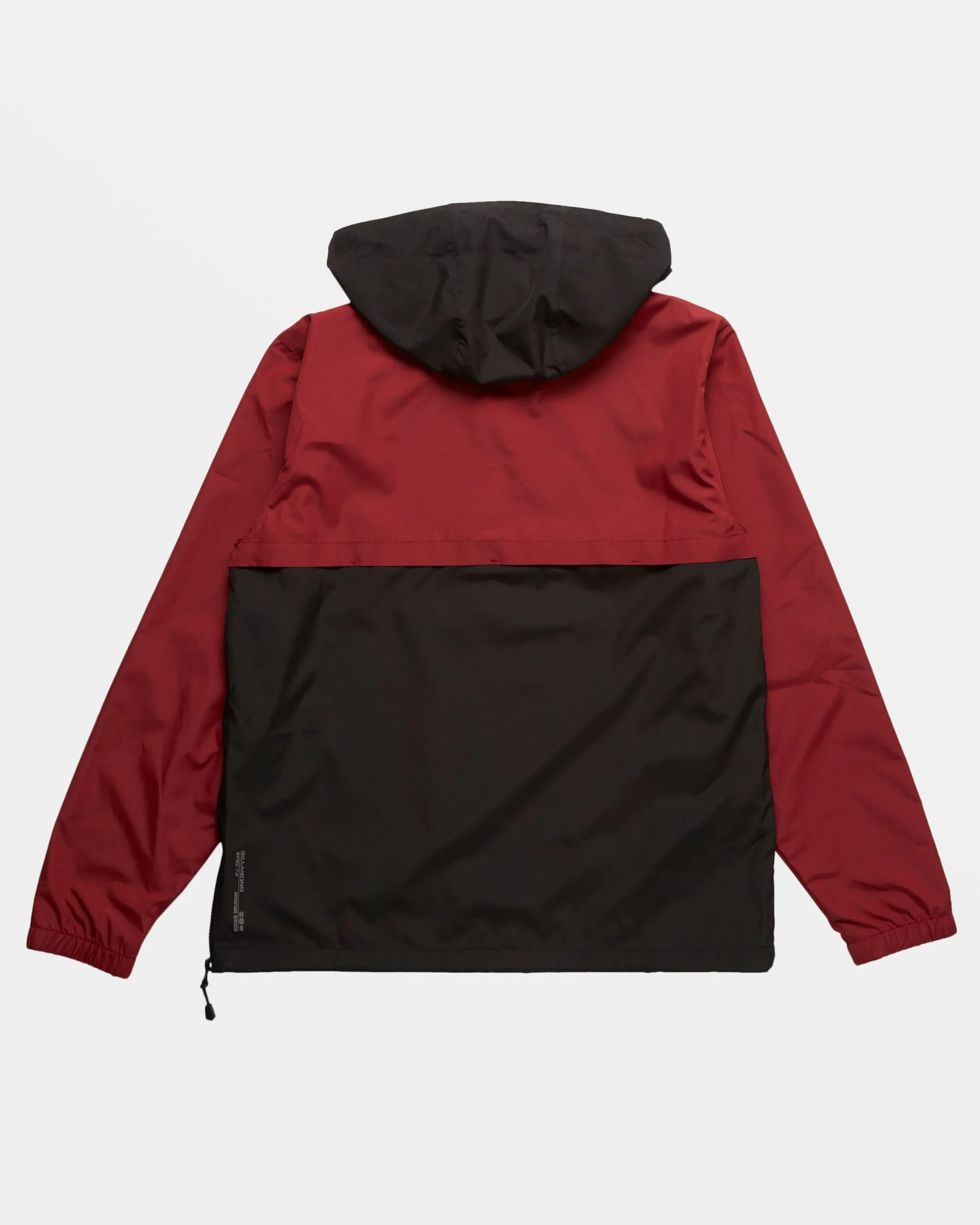 Spec 73 Windswell Half-Zip Windbreaker - Dusty Red