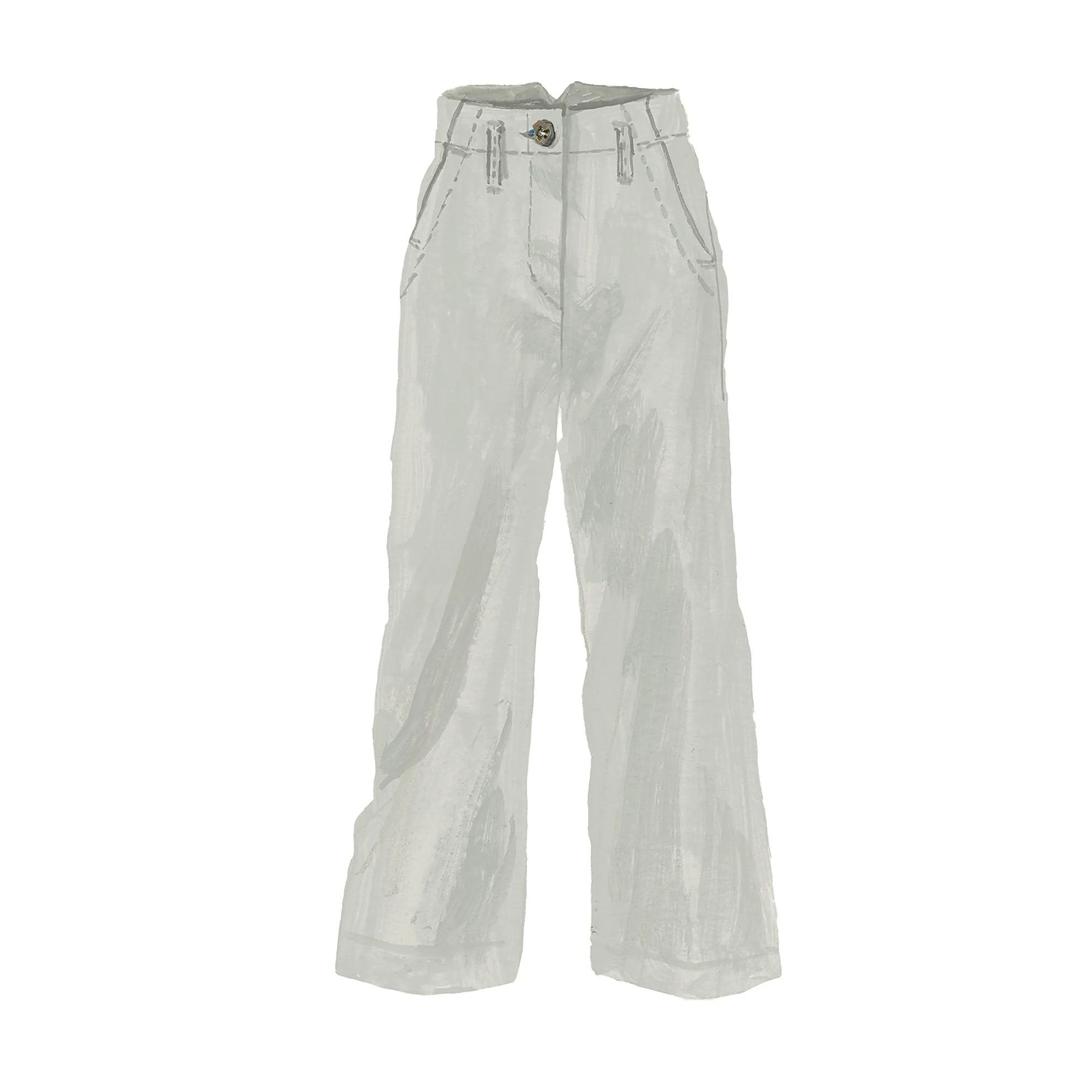 The San Remo Wide Leg Cropped Chino