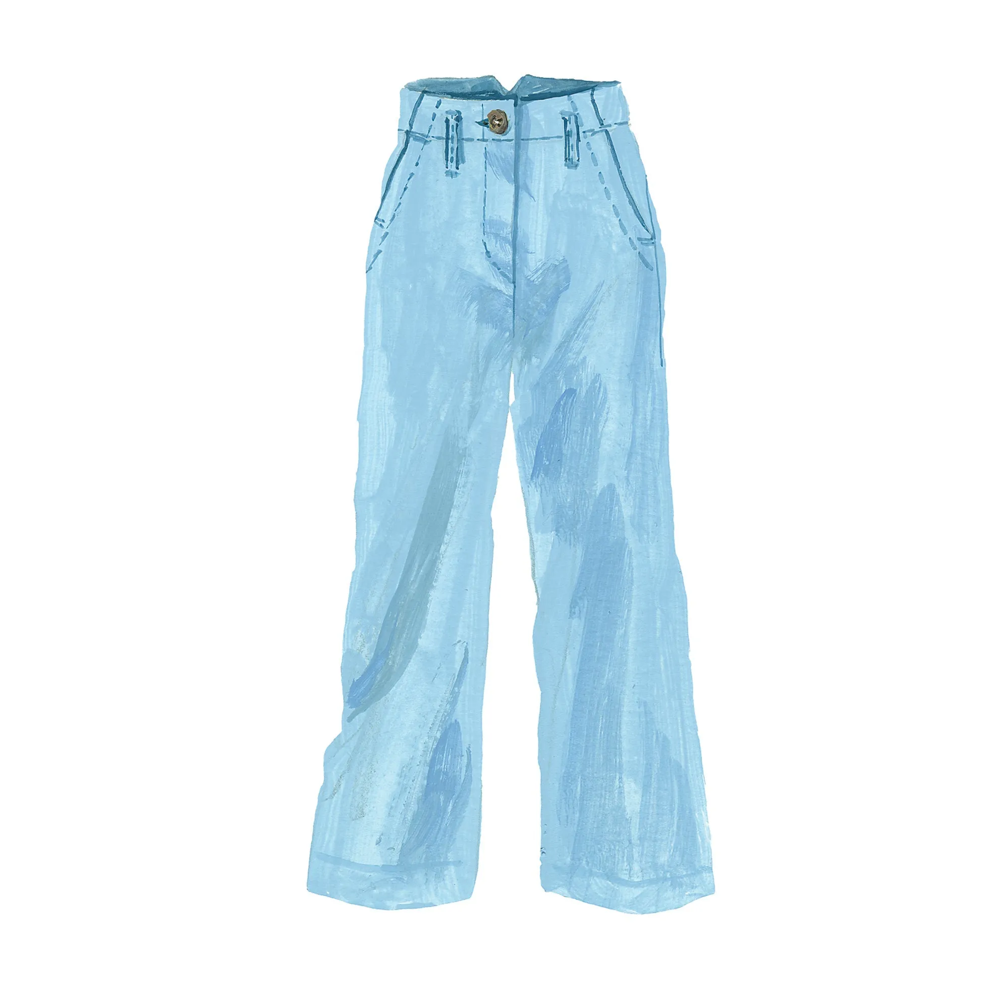 The San Remo Wide Leg Cropped Chino