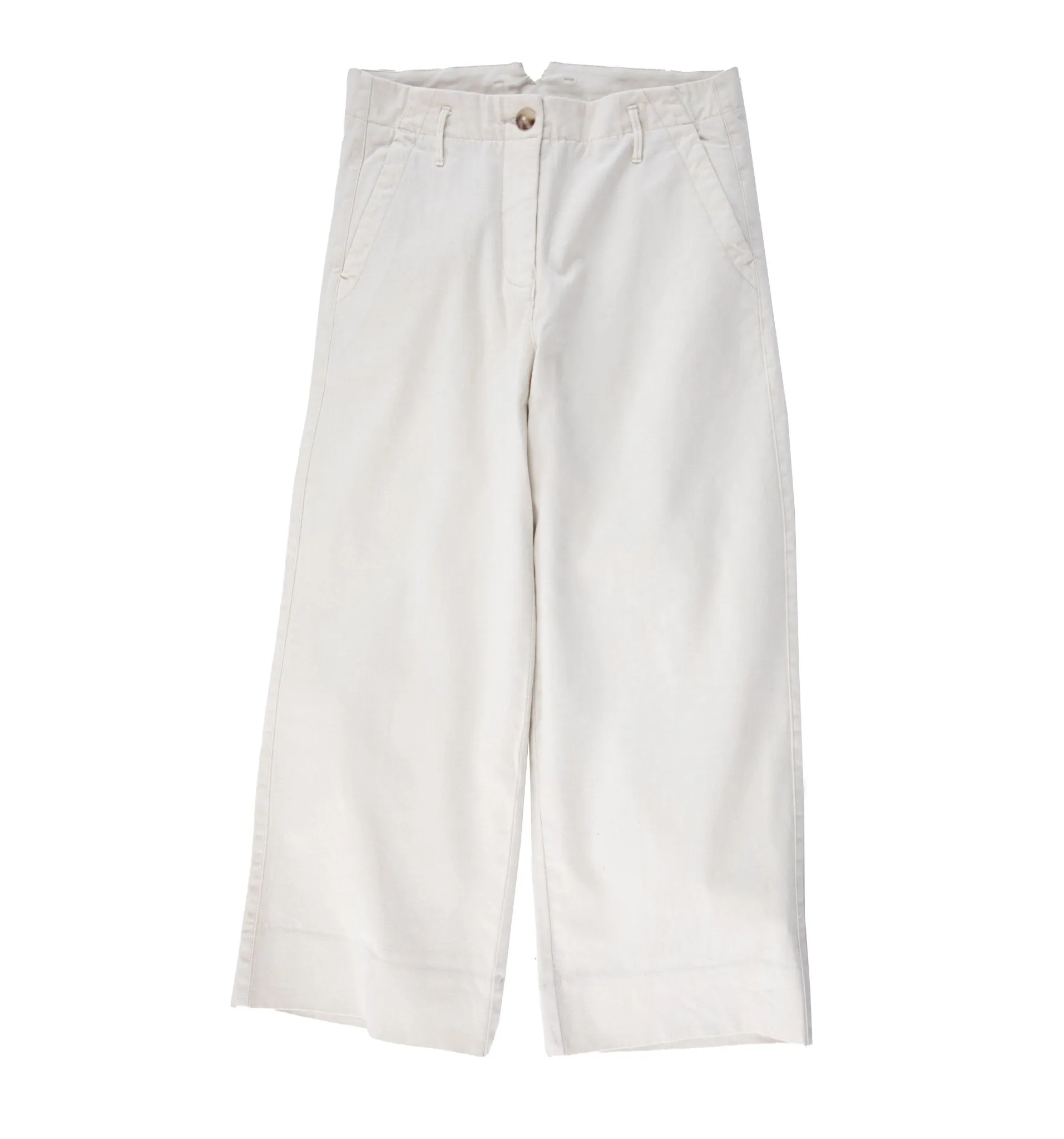 The San Remo Wide Leg Cropped Chino