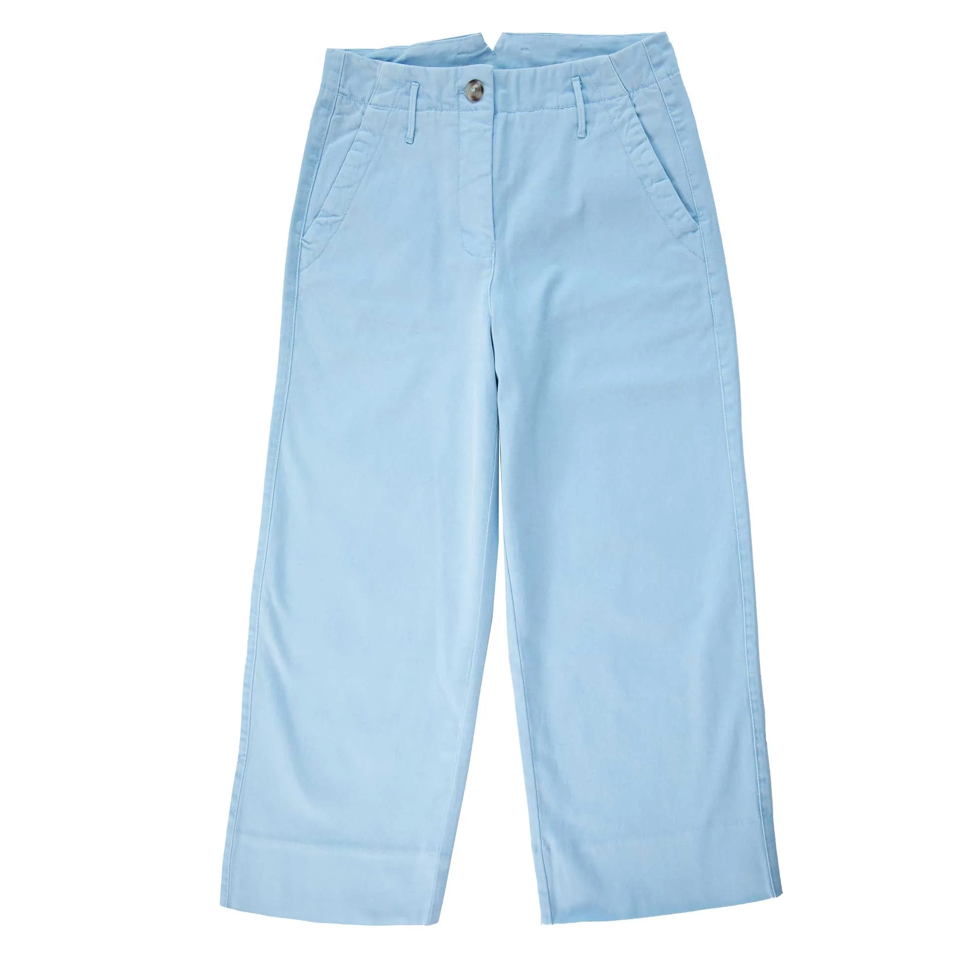The San Remo Wide Leg Cropped Chino