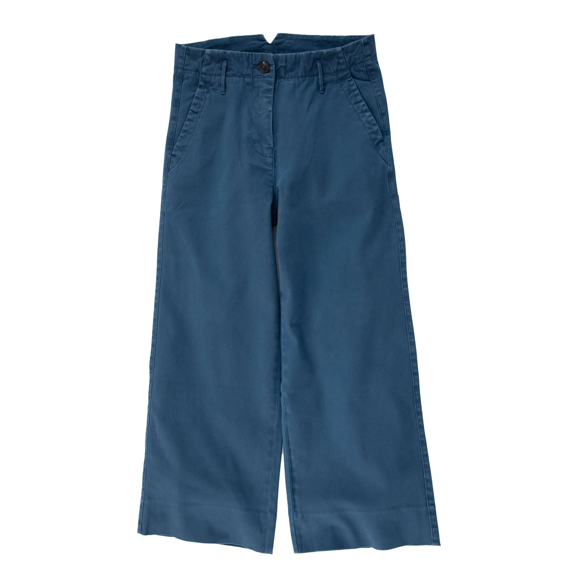 The San Remo Wide Leg Cropped Chino