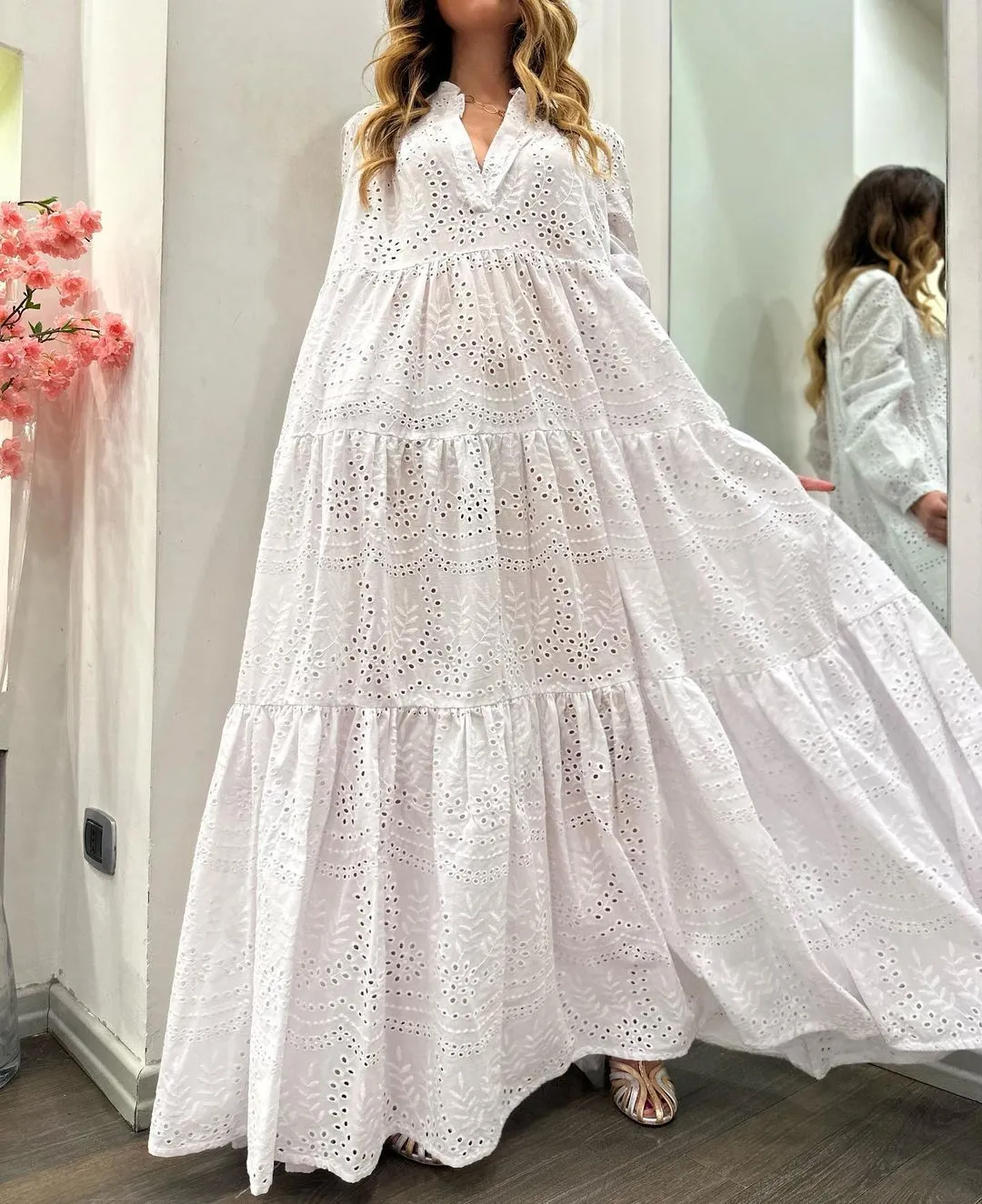 The Stork Lace Dress