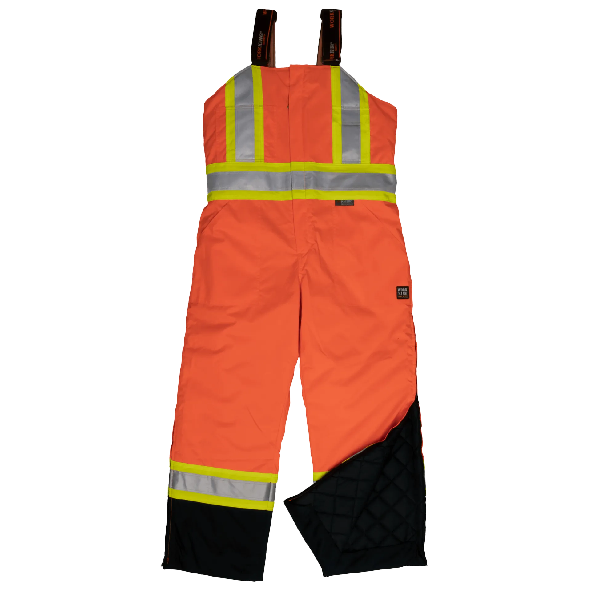 Tough Duck Insulated Poly Oxford Safety Bib Overall S798