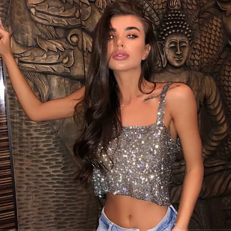 Uniwim 2024 SOFIA RHINESTONE TOP