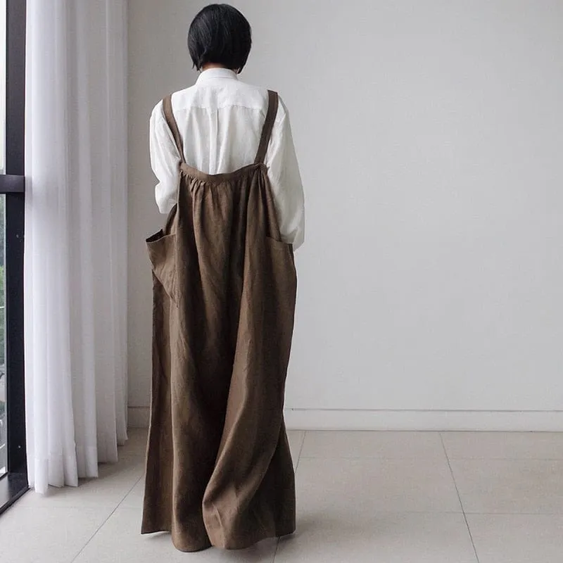 Vintage Cotton Linen Overall