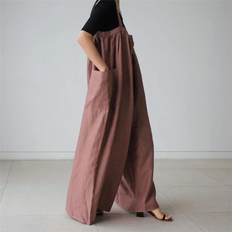 Vintage Cotton Linen Overall
