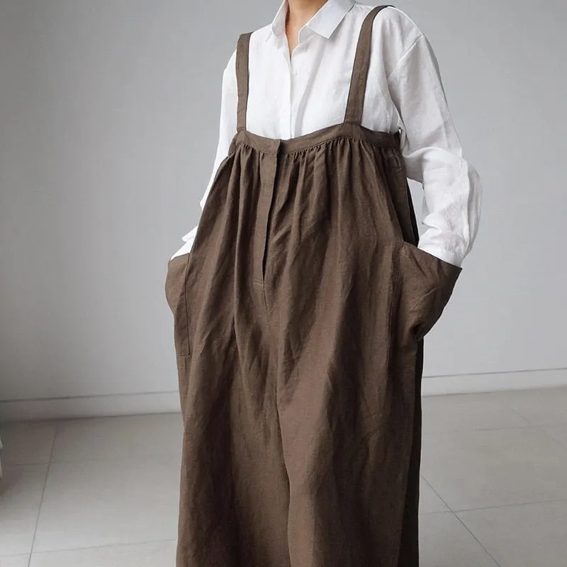 Vintage Cotton Linen Overall