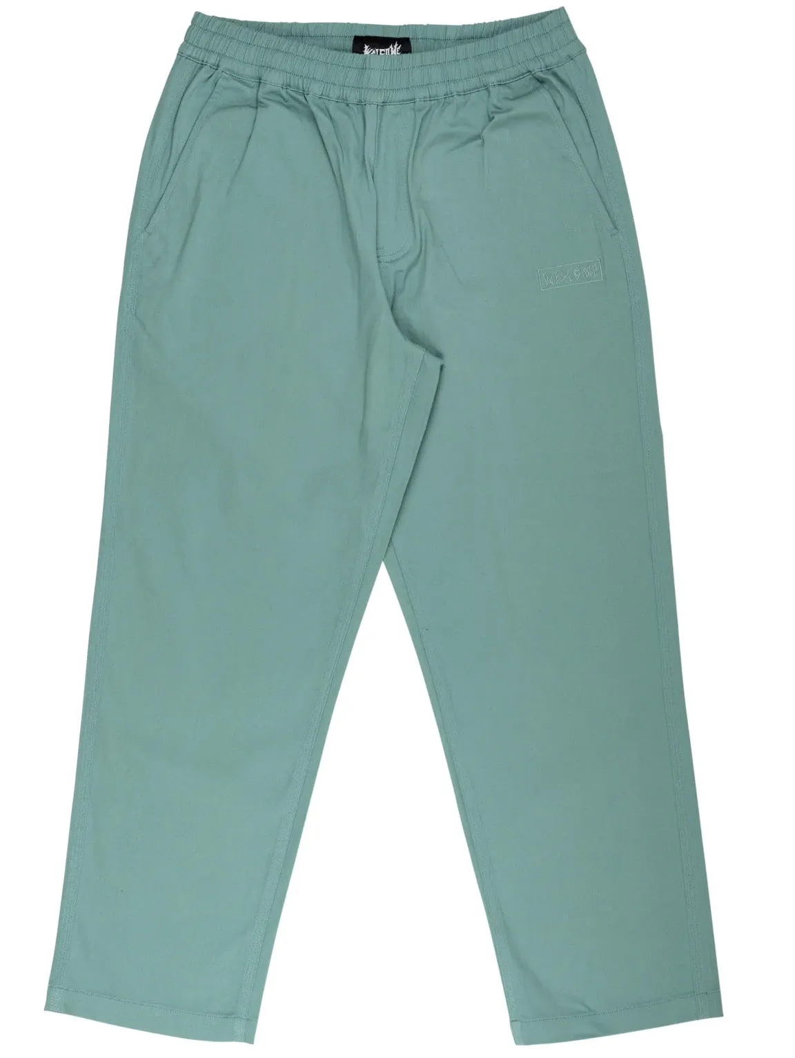 Welcome - Principal Elastic Waist Twill Pants | Petrol