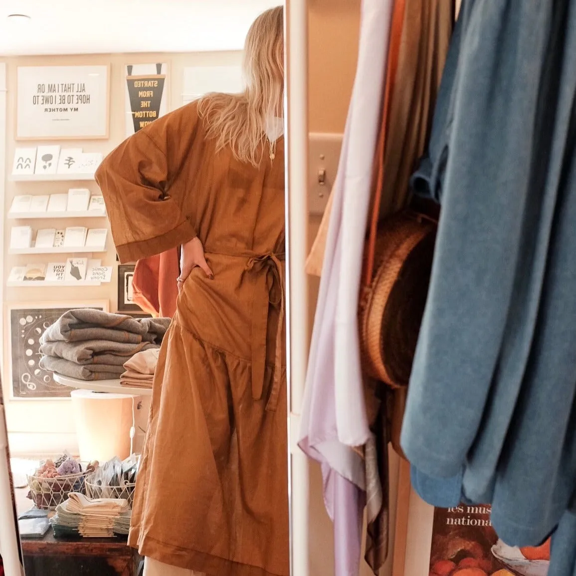 Winsome Goods Virginia Dress in Clay