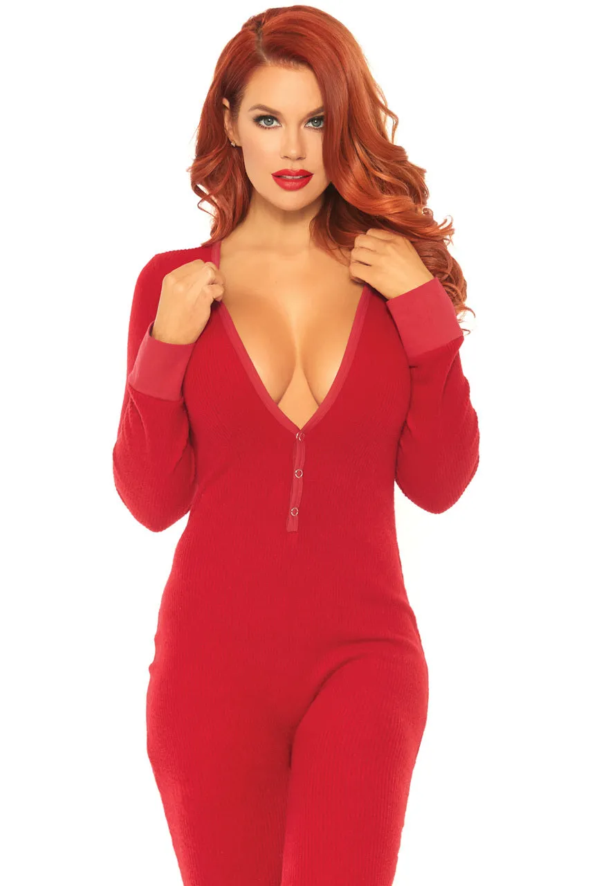 Women's Open Back Long Johns