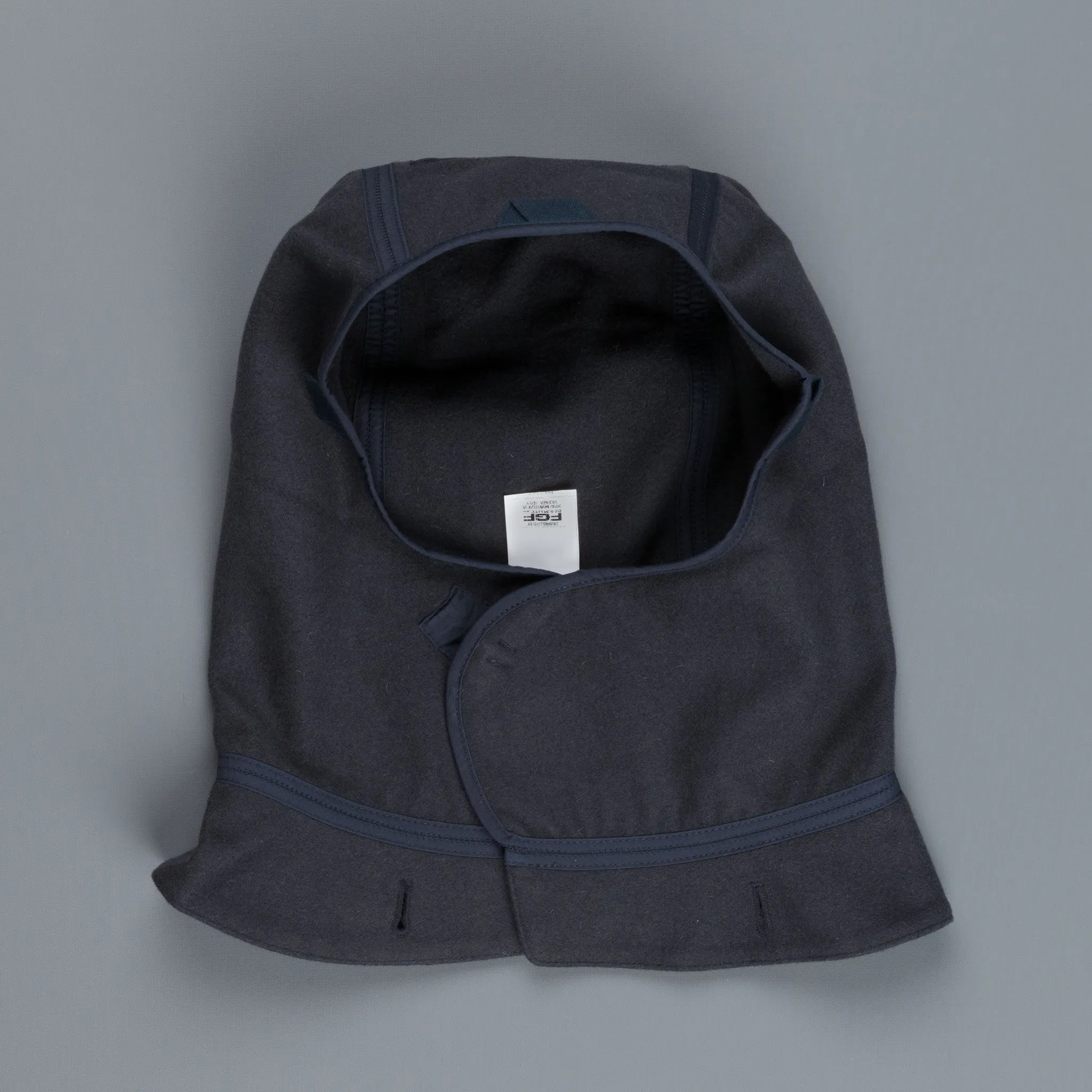Wool hood felt 2 Grigio Eclisse