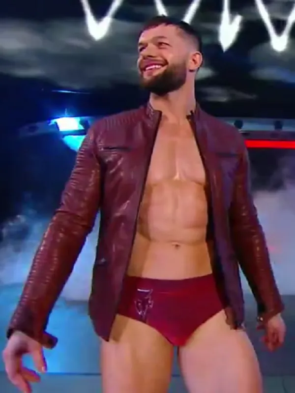 WWE Wrestler Finn Balor Leather Jacket | WWE Men Leather Jacket The Jacket Seller