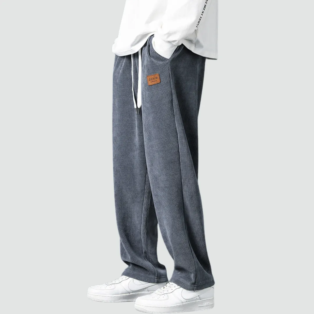 Wyatt - Warm Corduroy Fleece Pants