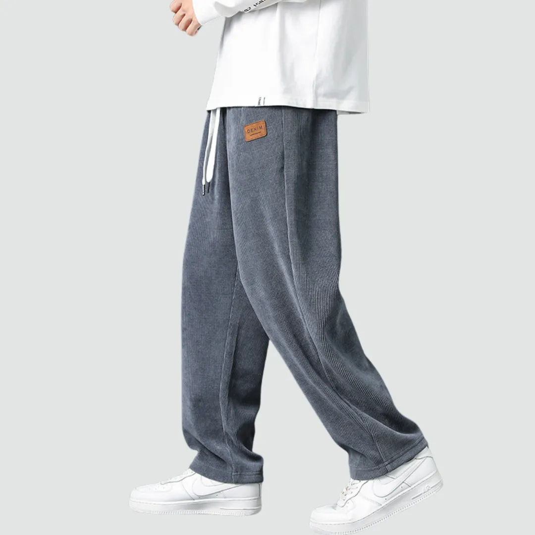 Wyatt - Warm Corduroy Fleece Pants