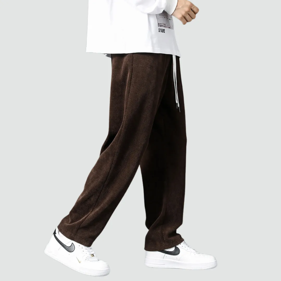 Wyatt - Warm Corduroy Fleece Pants